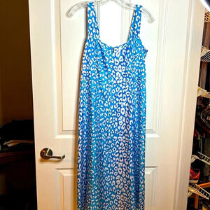 EUC LA PRESTIC OUISTON DRESS in panthere glacier in size 2 or M
